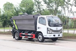 （6方）國(guó)六東風(fēng)小多利卡后裝無(wú)泄漏掛桶垃圾車